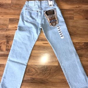 Wrangler’s Light Wash Cowboy Cut Jeans